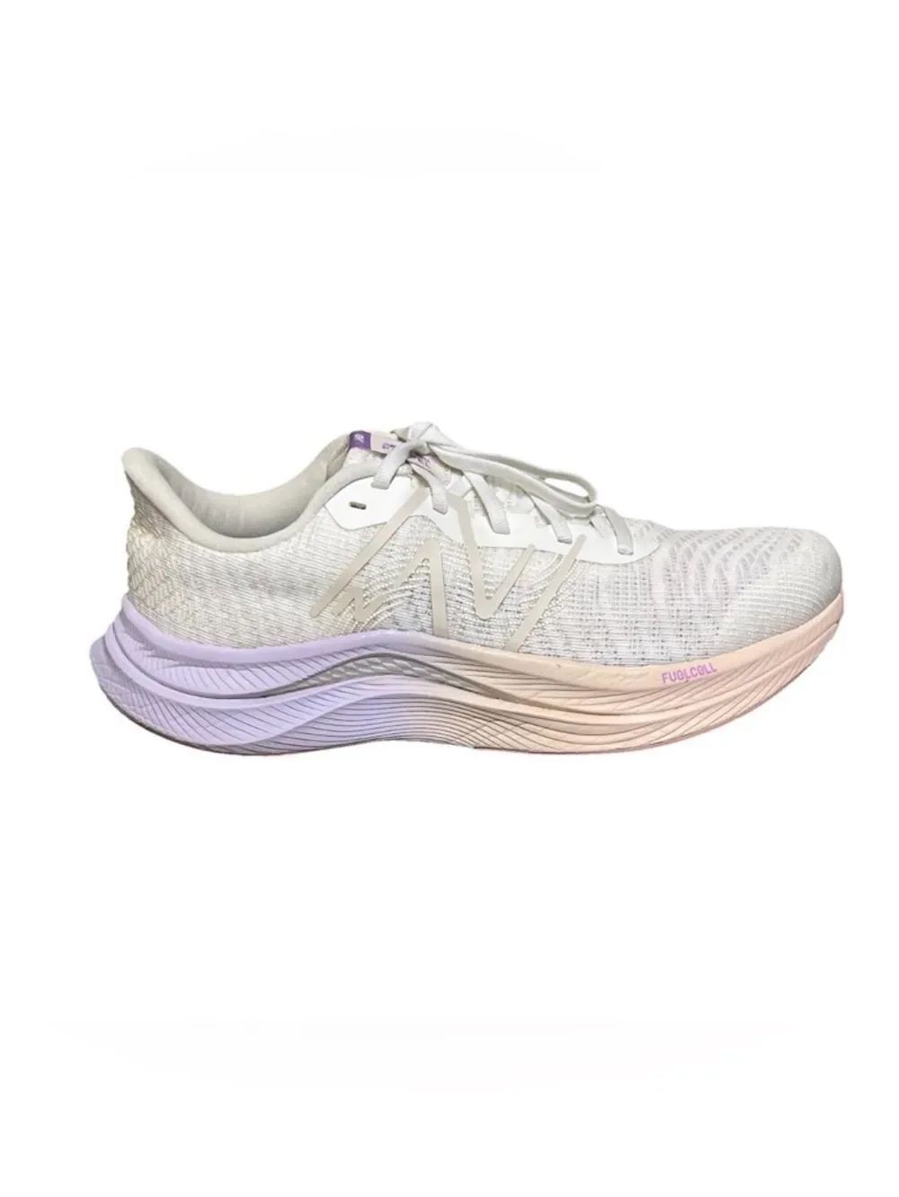 New Balance Fuelcell Propel V4 Women's Off White Running Shoes Size 9.5B